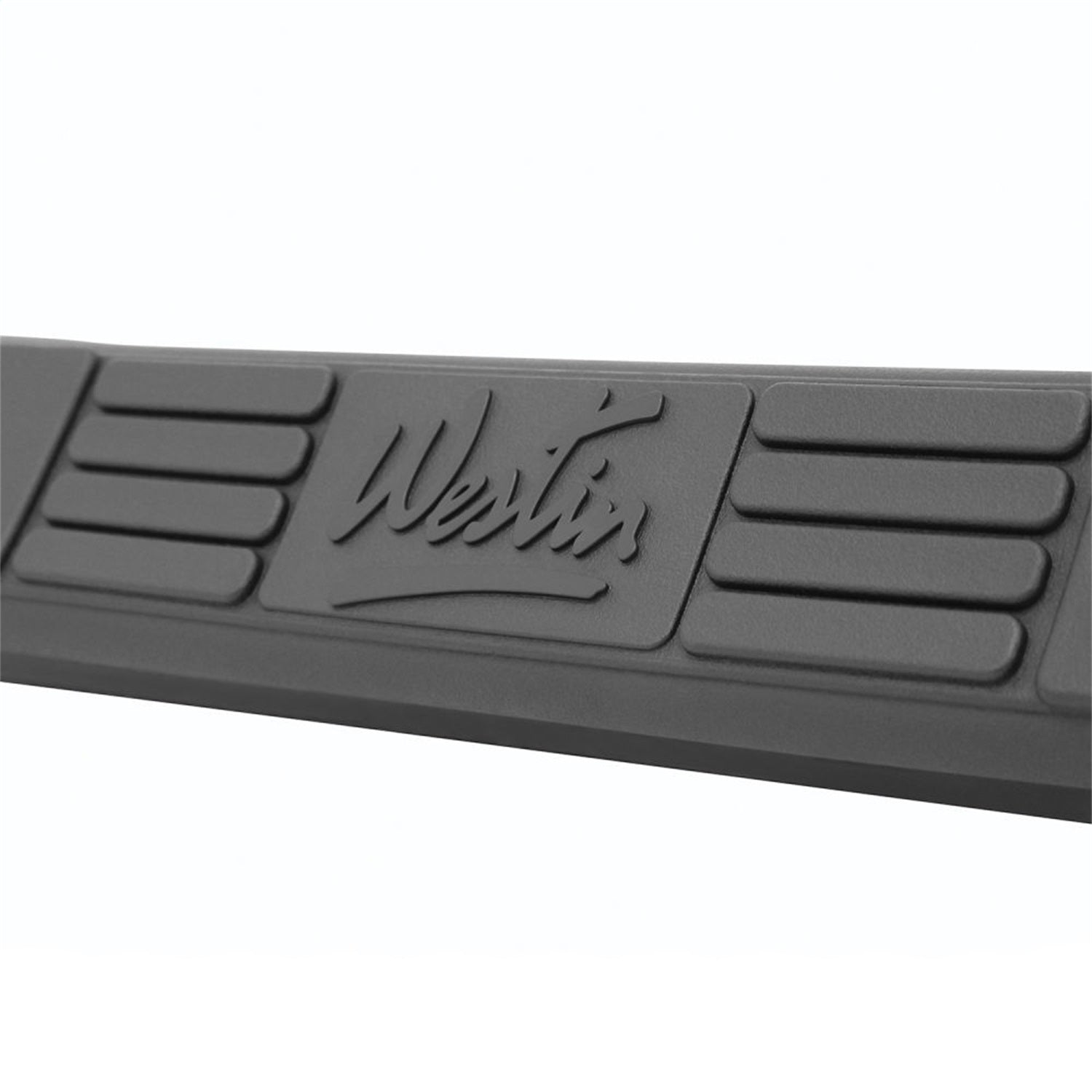 Westin 25 - 4000 2015 - 2022 Chevy Colorado Signature 3 in. Round Nerf Step Bars - Dual Step Pad - 72 in. Long - Rugged Truck Gear
