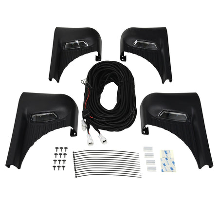 Westin 27 - 64740 2001 - 2024 Chevy Silverado 1500 SG6 Running Boards - 89.50 in. Long - Rugged Truck Gear