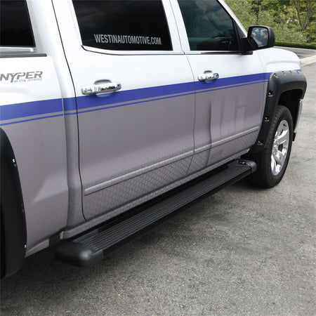 Westin 27 - 65755 2007 - 2018 Chevy Silverado 1500 SG6 LED Running Boards - 85.5 in. Long - Rugged Truck Gear
