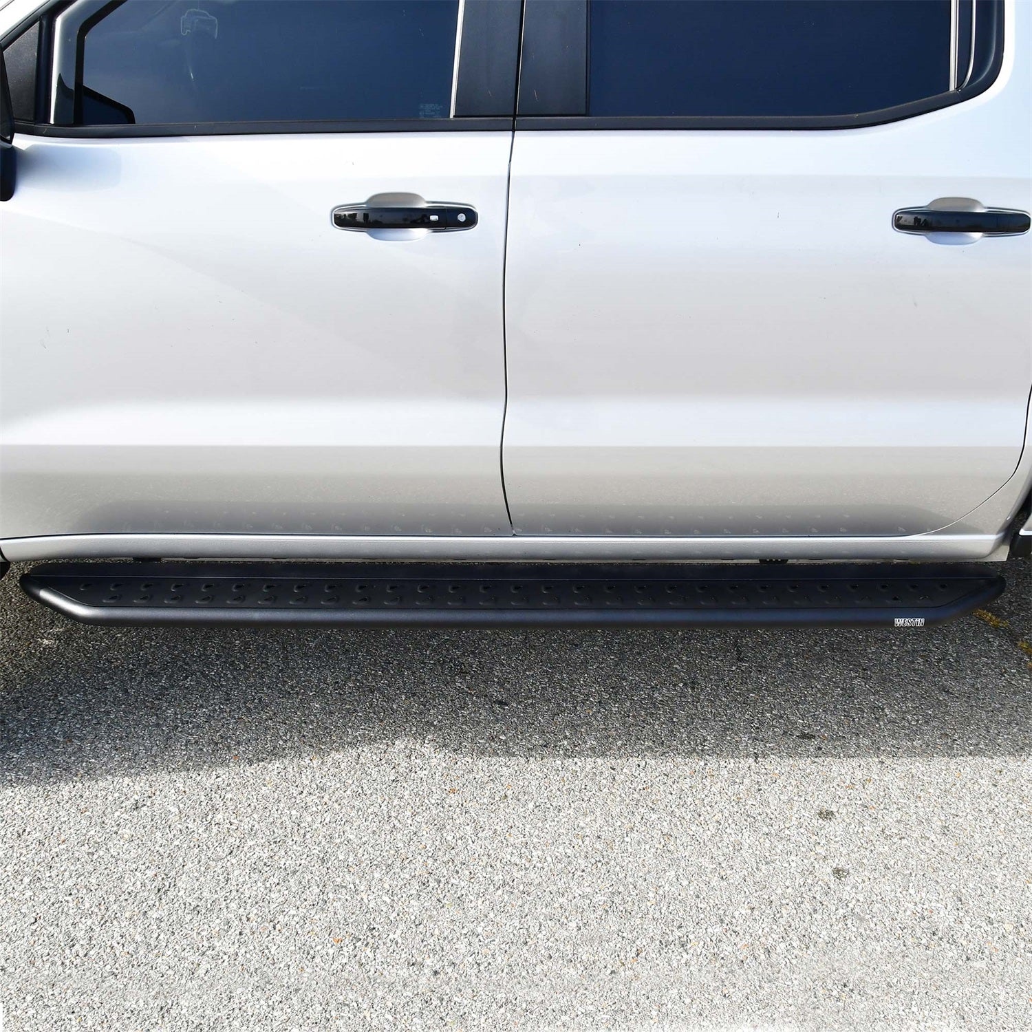 Westin 28 - 31275 2019 - 2024 Chevy Silverado 1500 Outlaw Running Boards - 72 in. Long - Rugged Truck Gear