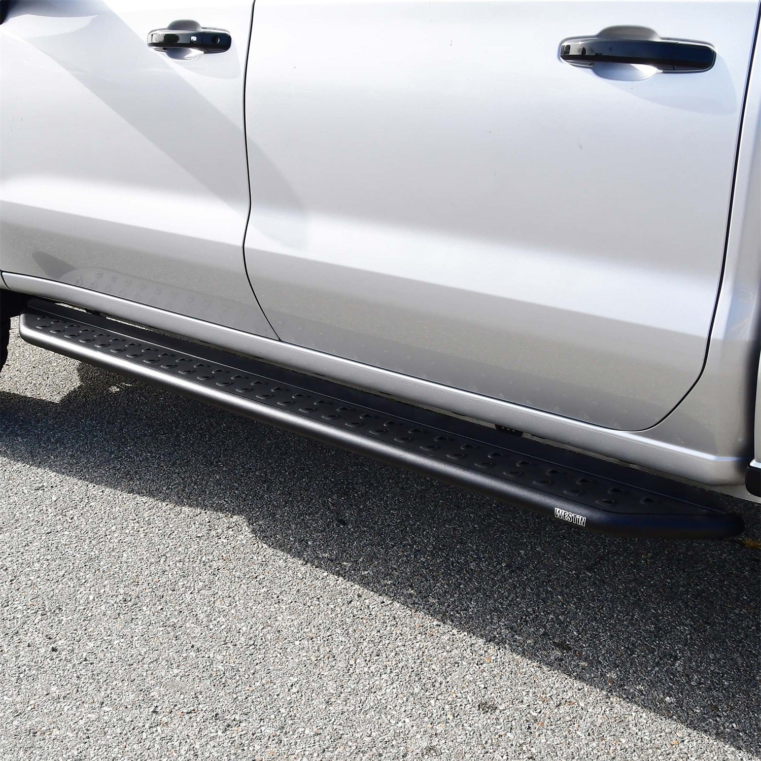 Westin 28 - 31275 2019 - 2024 Chevy Silverado 1500 Outlaw Running Boards - 72 in. Long - Rugged Truck Gear