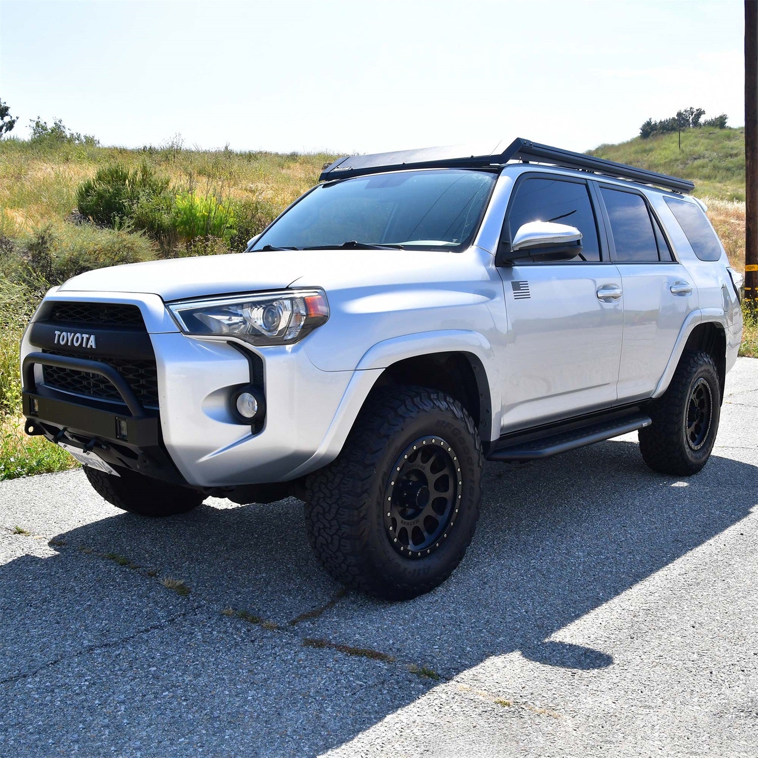 Westin 28 - 32165 2010 - 2024 Toyota 4Runner Outlaw Running Boards - 70 in. Long - Rugged Truck Gear
