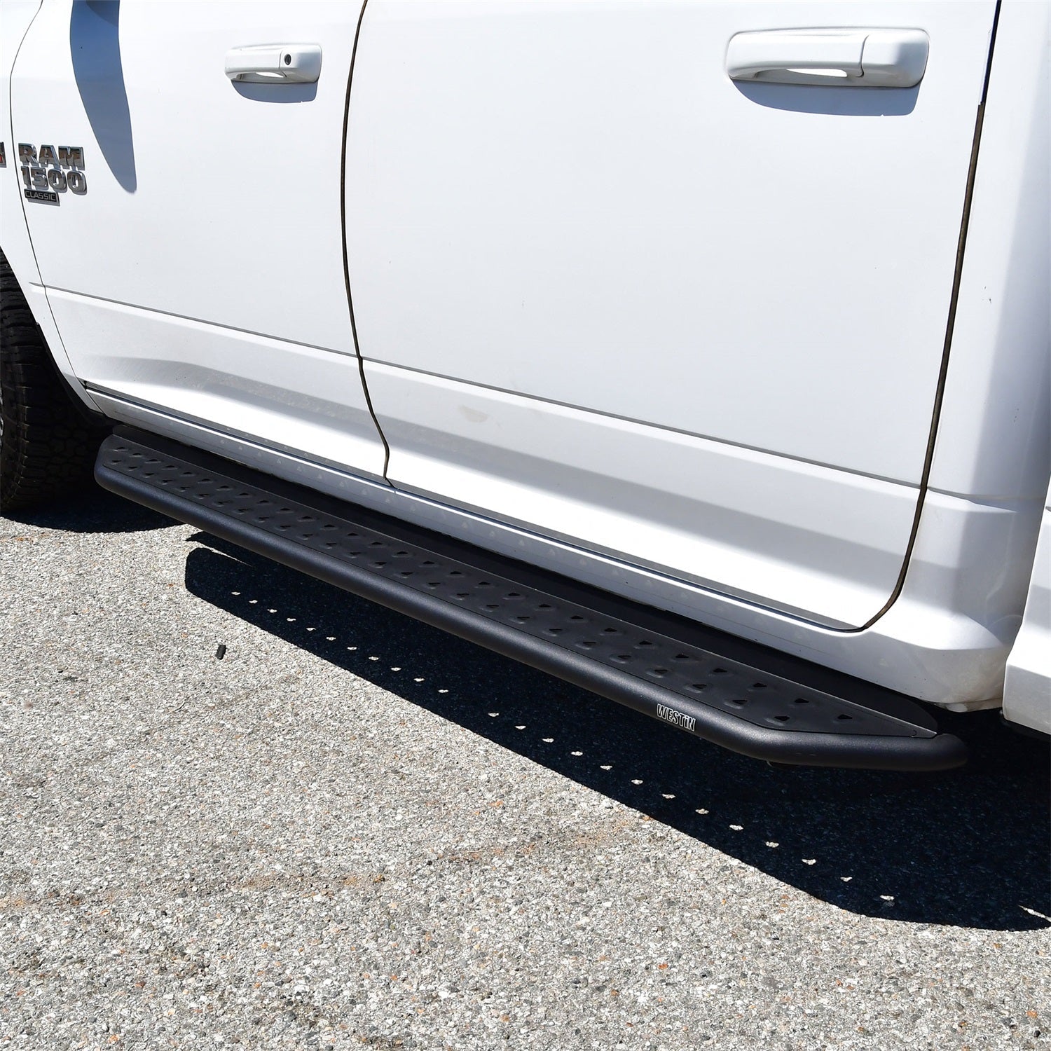 Westin 28 - 34085 2019 - 2024 Dodge Ram 1500 Outlaw Running Boards - 72 in. Long - Rugged Truck Gear