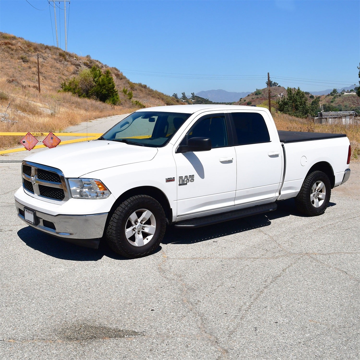 Westin 28 - 34085 2019 - 2024 Dodge Ram 1500 Outlaw Running Boards - 72 in. Long - Rugged Truck Gear