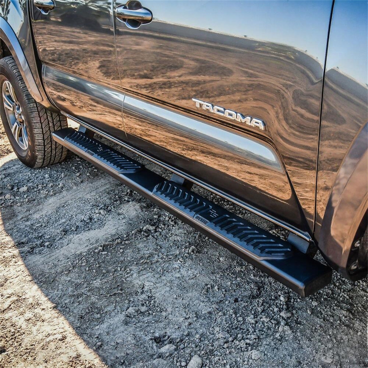 Westin 28 - 51135 2005 - 2023 Toyota Tacoma R5 5 in. Nerf Step Bars - 80 in. Long - Rugged Truck Gear
