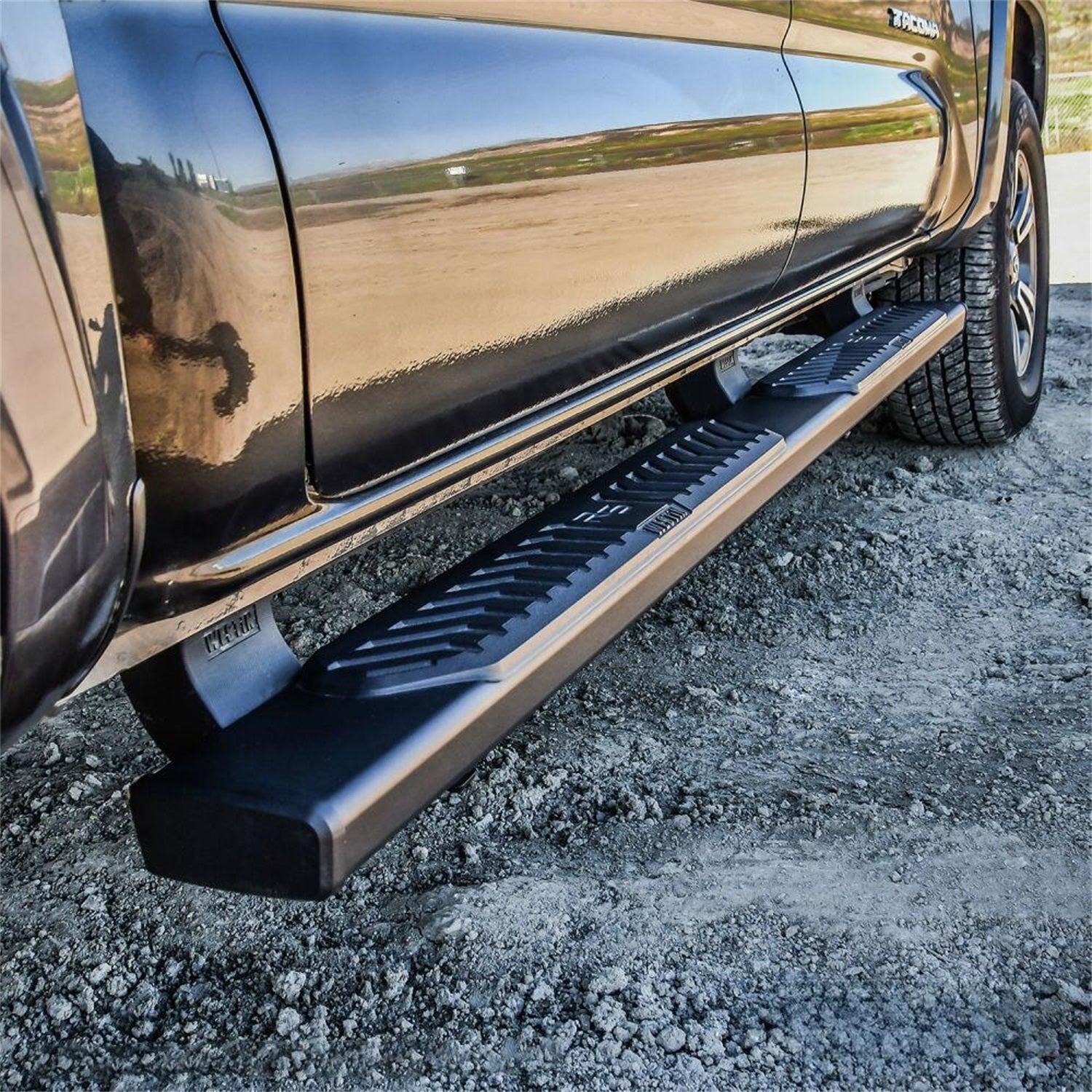 Westin 28 - 51135 2005 - 2023 Toyota Tacoma R5 5 in. Nerf Step Bars - 80 in. Long - Rugged Truck Gear