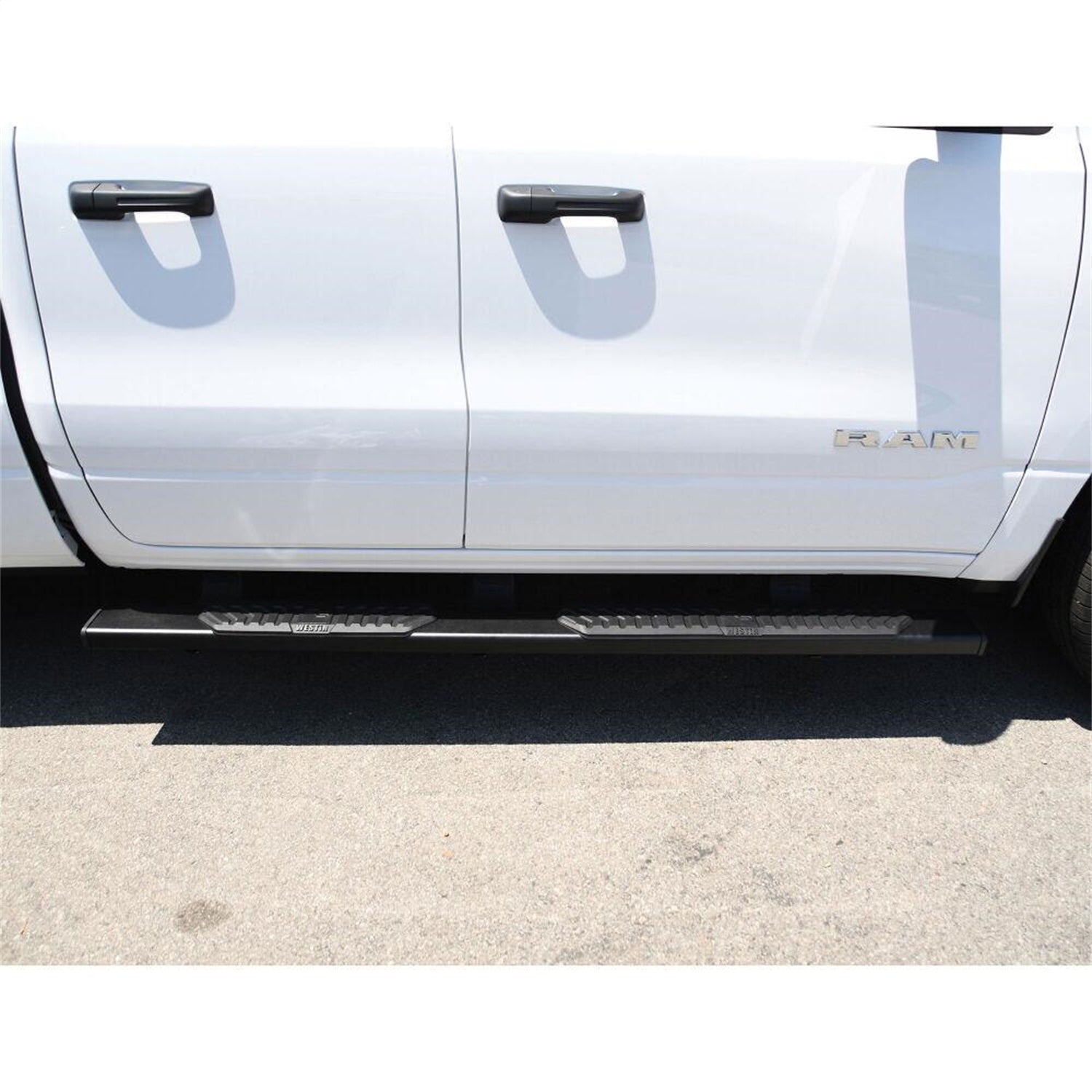 Westin 28 - 51235 2019 - 2024 Dodge Ram 1500 R5 5 in. Nerf Step Bars - 85 in. Long - Rugged Truck Gear