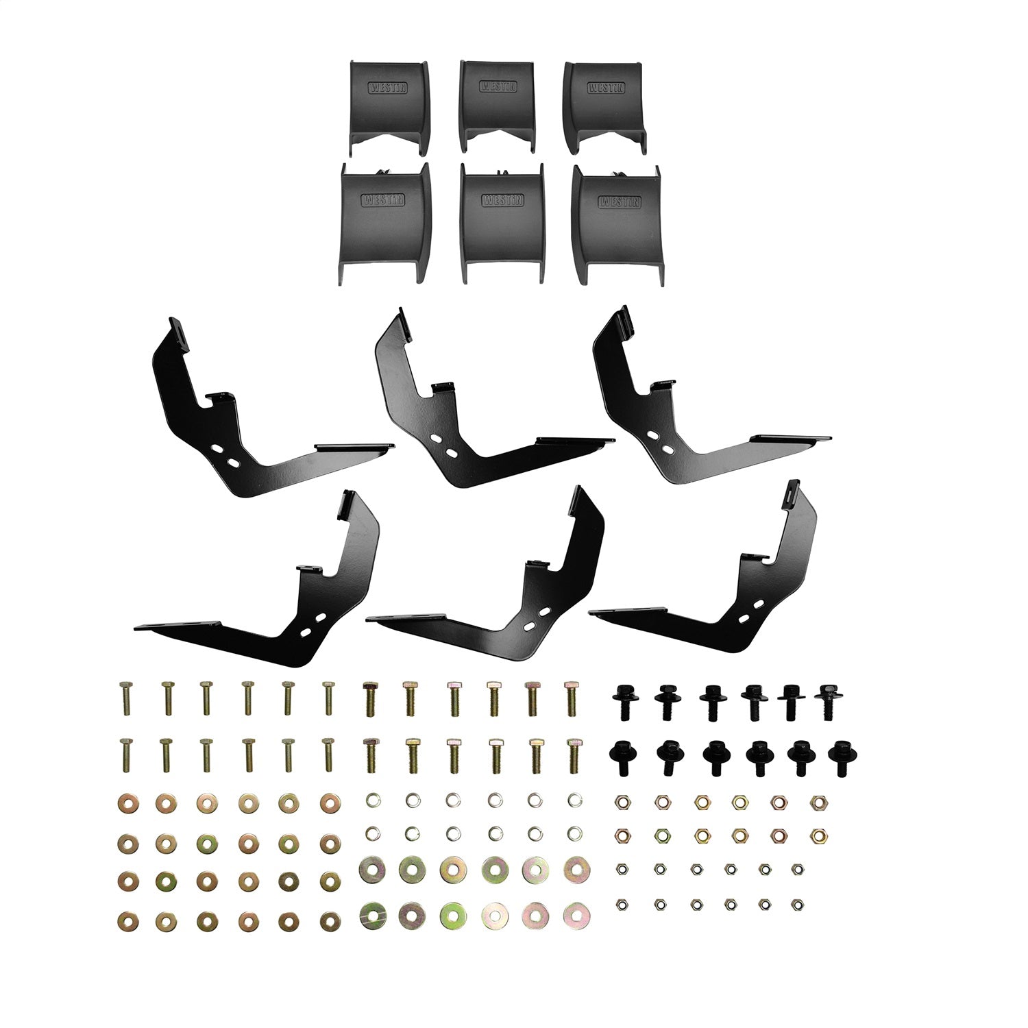 Westin 28 - 51265 2019 - 2024 GMC Sierra 1500 R5 5 in. Nerf Step Bars - 77 in. Long - Rugged Truck Gear