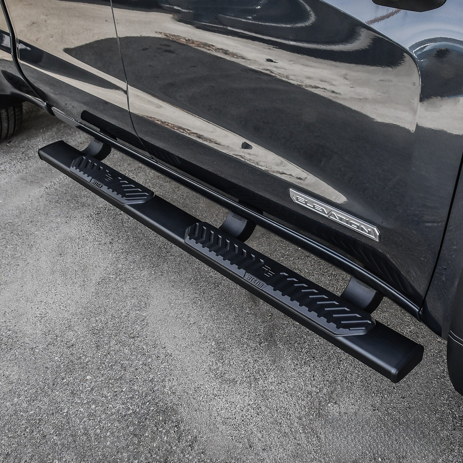 Westin 28 - 51265 2019 - 2024 GMC Sierra 1500 R5 5 in. Nerf Step Bars - 77 in. Long - Rugged Truck Gear
