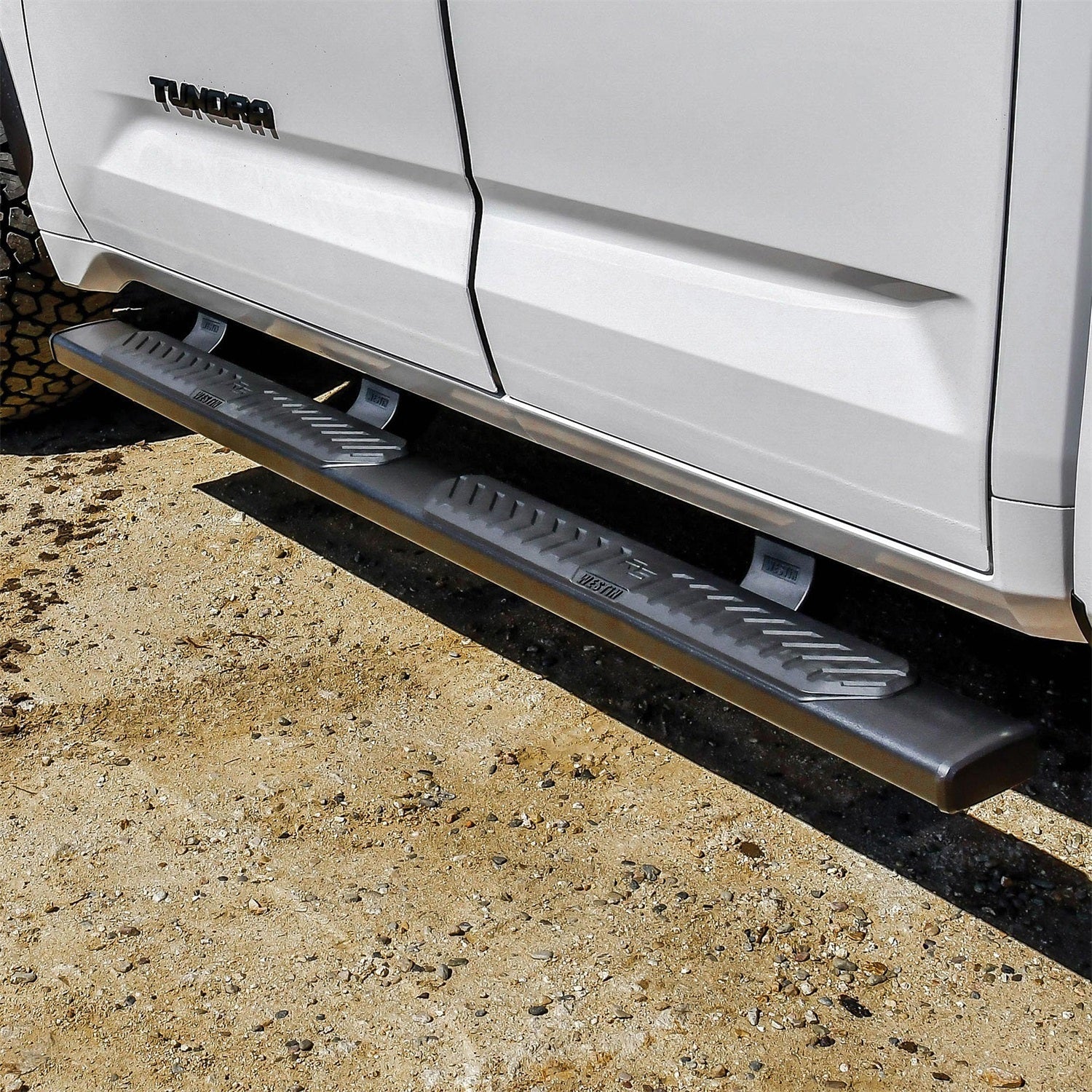 Westin 28 - 51335 2022 - 2024 Toyota Tundra R5 5 in. Nerf Step Bars - 76 in. Long - Rugged Truck Gear