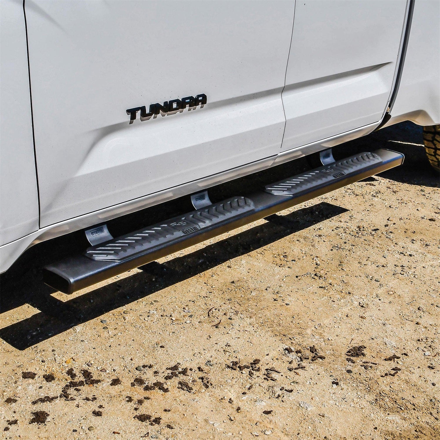 Westin 28 - 51335 2022 - 2024 Toyota Tundra R5 5 in. Nerf Step Bars - 76 in. Long - Rugged Truck Gear