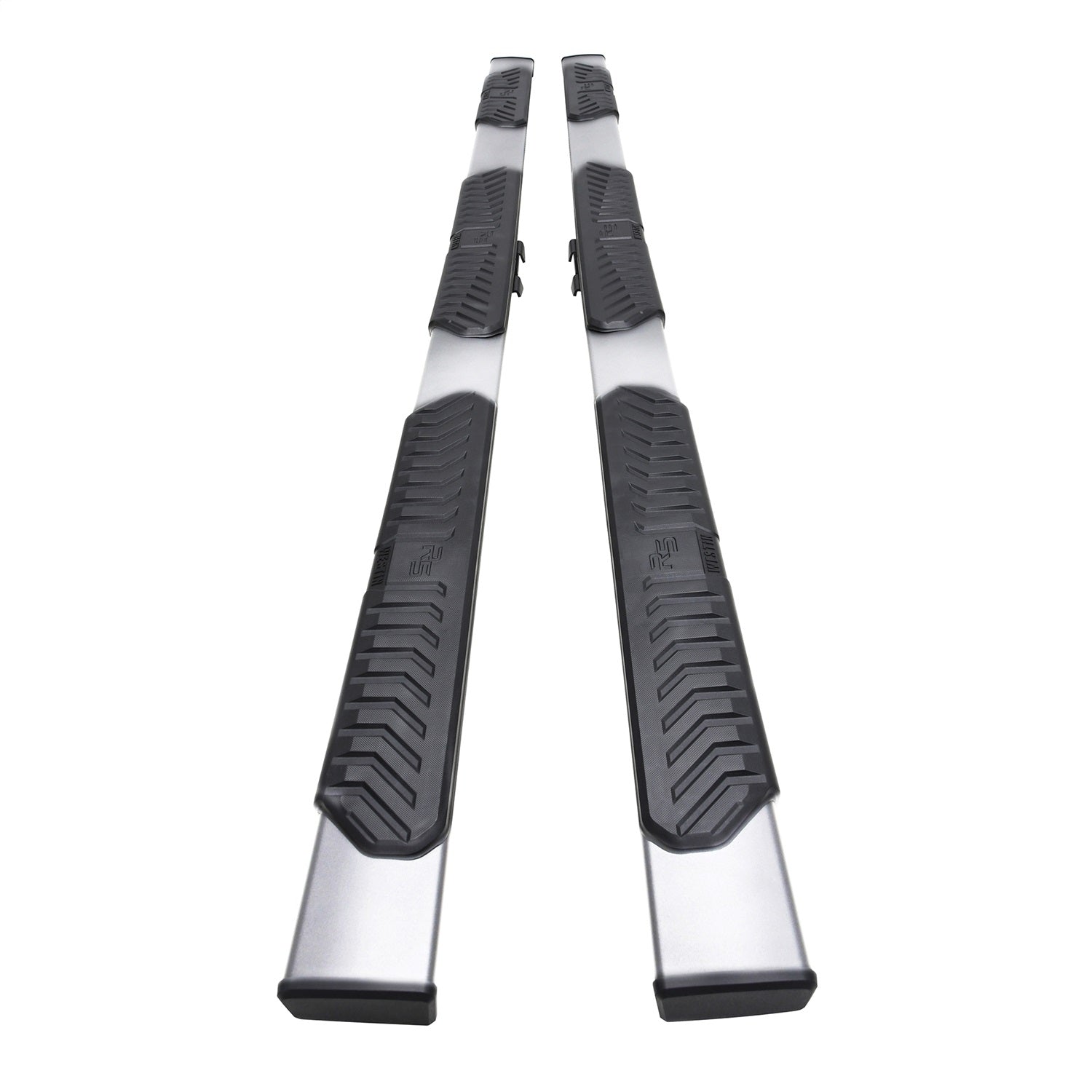 Westin 28 - 5234760 2020 - 2023 Chevy Silverado 2500/3500 HD R5 M - Series XD Wheel - to - Wheel Nerf Step Bars - 72 in. Long - Rugged Truck Gear