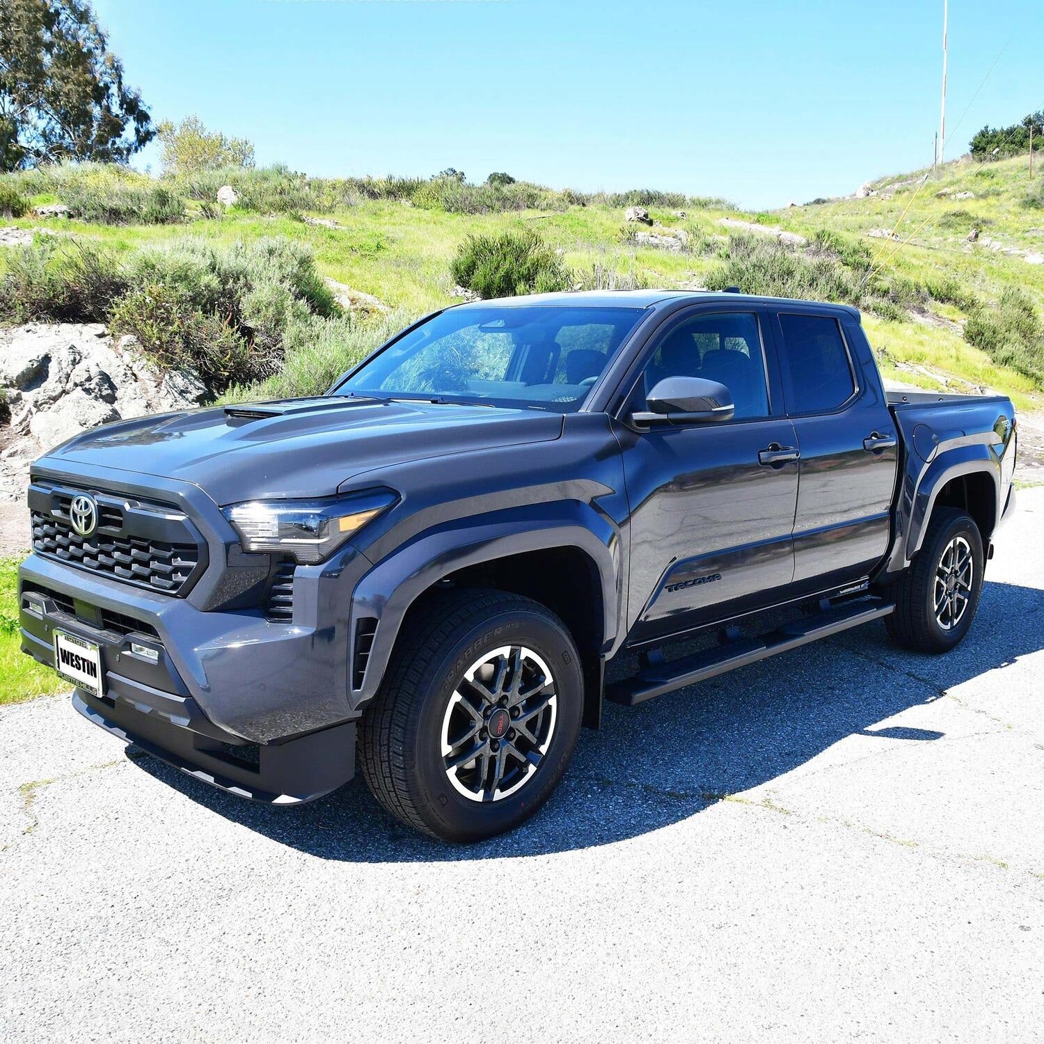 Westin 28 - 52785 2024 Toyota Tacoma R5 5 in. Nerf Step Bars - 72 in. Long - Rugged Truck Gear
