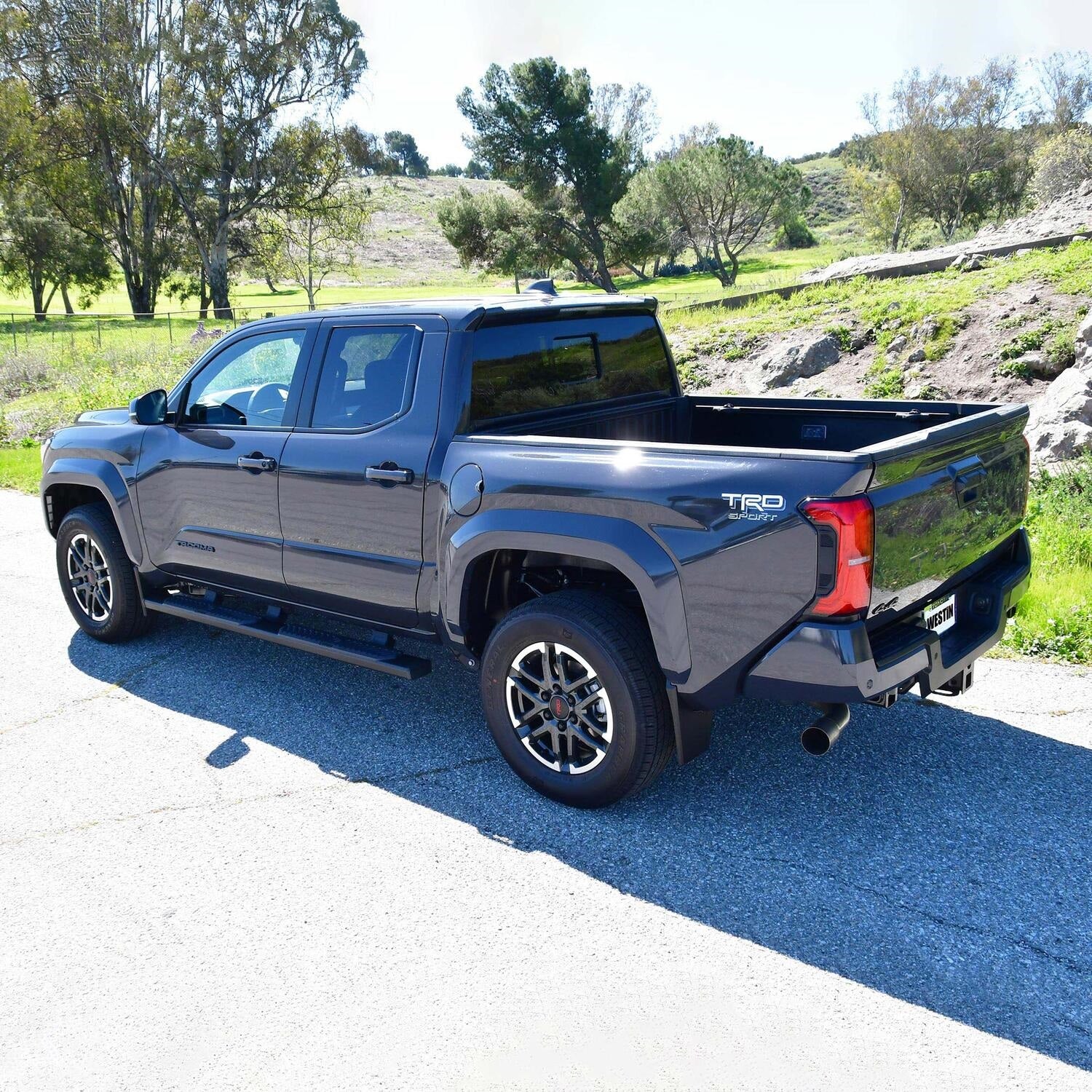 Westin 28 - 52785 2024 Toyota Tacoma R5 5 in. Nerf Step Bars - 72 in. Long - Rugged Truck Gear