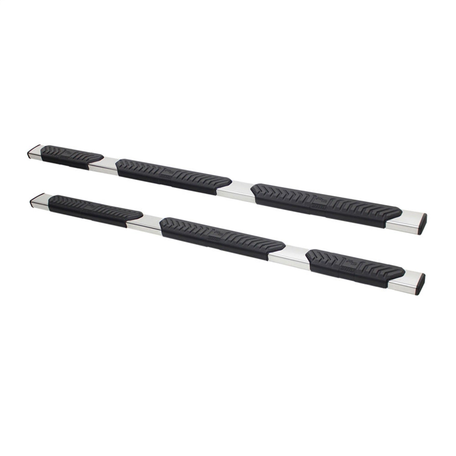 Westin 28 - 534680 2019 - 2023 GMC Sierra 1500 R5 M - Series 5 in. Wheel - to - Wheel Nerf Step Bars - 72 in. Long - Rugged Truck Gear
