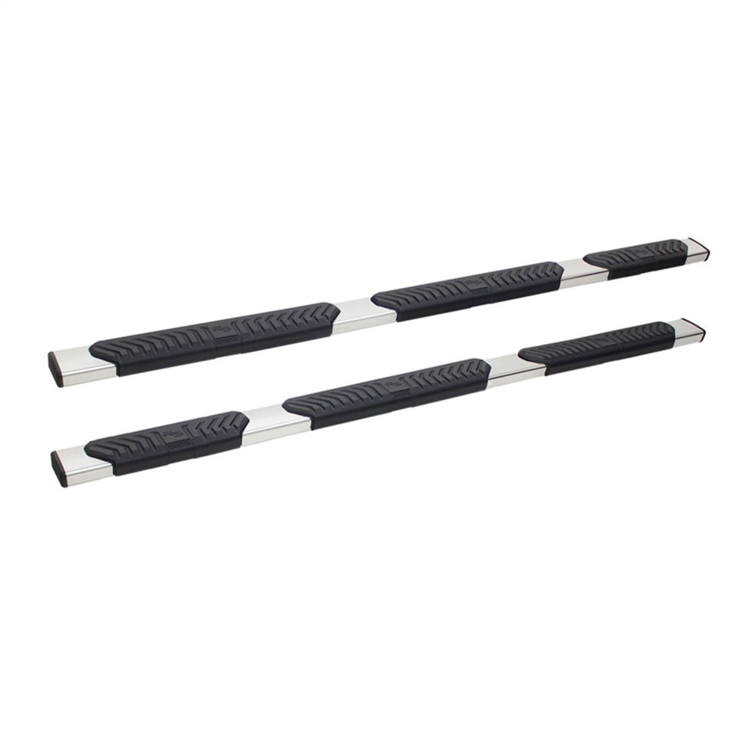 Westin 28 - 534680 2019 - 2023 GMC Sierra 1500 R5 M - Series 5 in. Wheel - to - Wheel Nerf Step Bars - 72 in. Long - Rugged Truck Gear