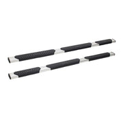 Westin 28 - 534680 2019 - 2023 GMC Sierra 1500 R5 M - Series 5 in. Wheel - to - Wheel Nerf Step Bars - 72 in. Long - Rugged Truck Gear