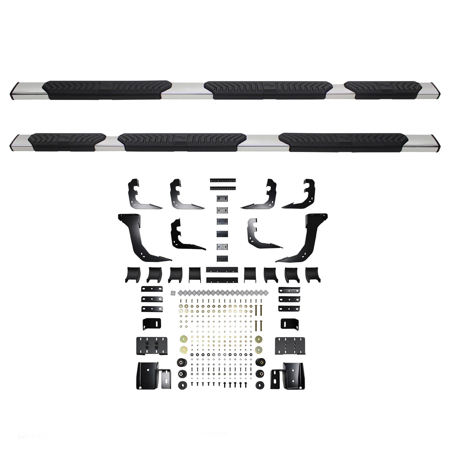 Westin 28 - 534730 2019 - 2023 Dodge Ram 1500 R5 M - Series 5 in. Wheel - to - Wheel Nerf Step Bars - 72 in. Long - Rugged Truck Gear