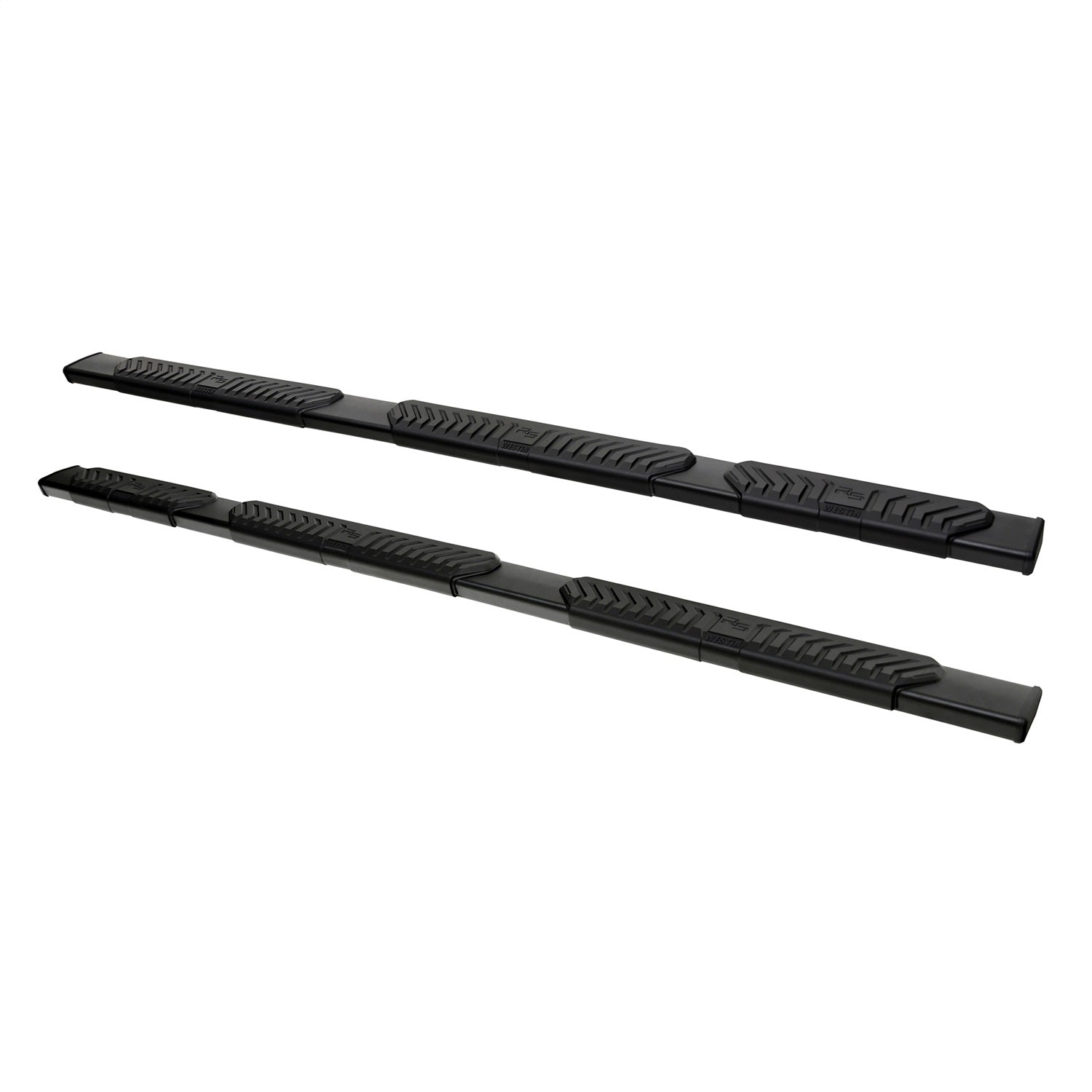 Westin 28 - 534735 2019 - 2023 Dodge Ram 1500 R5 M - Series 5 in. Wheel - to - Wheel Nerf Step Bars - 72 in. Long - Rugged Truck Gear