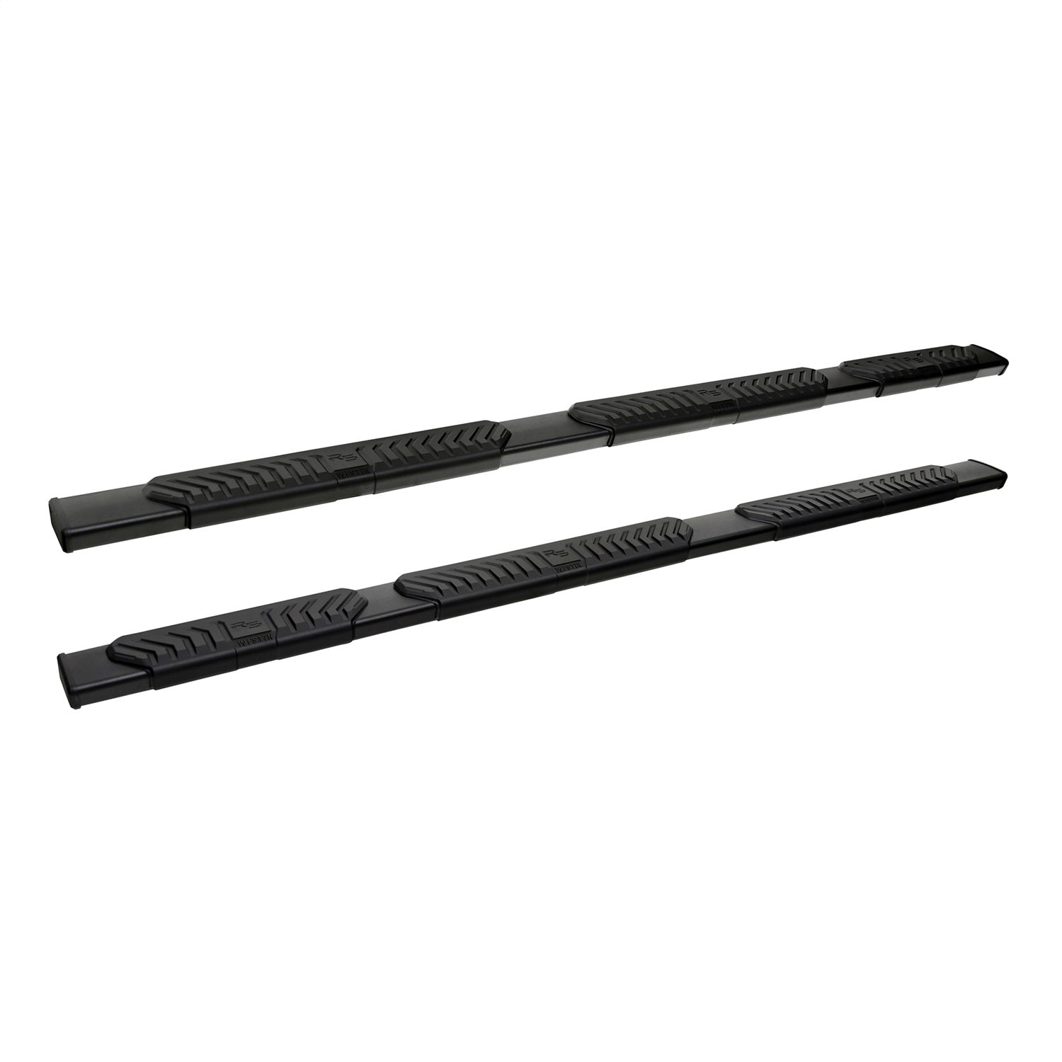 Westin 28 - 534735 2019 - 2023 Dodge Ram 1500 R5 M - Series 5 in. Wheel - to - Wheel Nerf Step Bars - 72 in. Long - Rugged Truck Gear