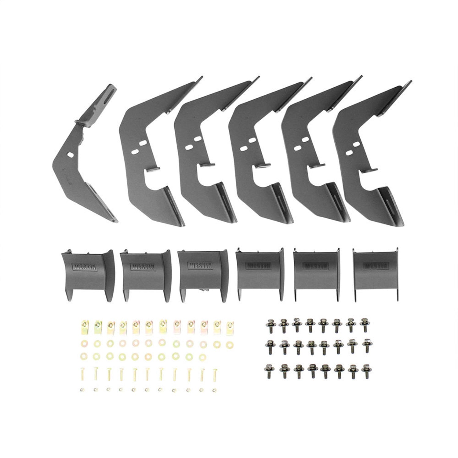 Westin 28 - 71035 2007 - 2018 GMC Sierra 1500 R7 Nerf Step Bars - 87 in. Long - Rugged Truck Gear