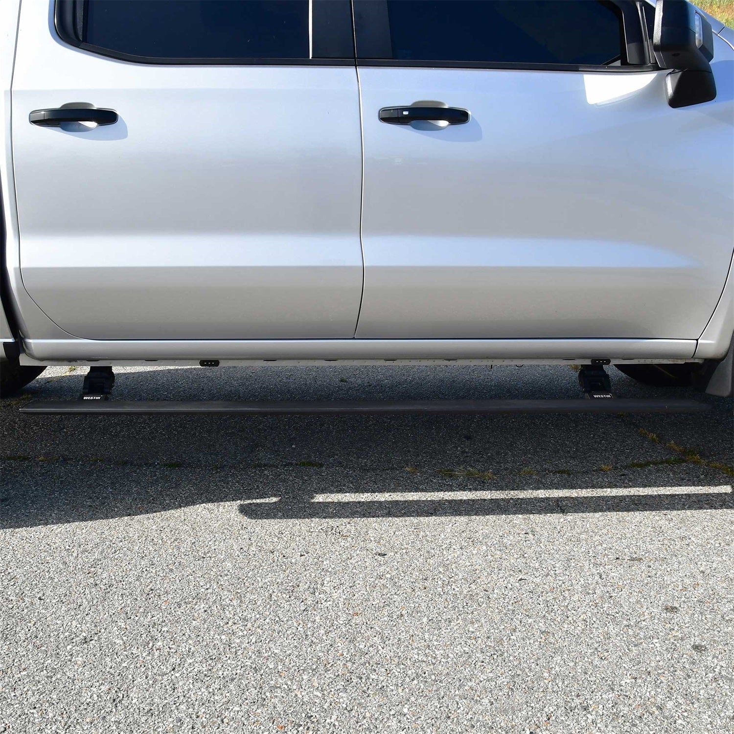 Westin 29 - 24135 2019 - 2023 Chevy Silverado 1500 Pro - e Electric Running Boards - 72 in. Long - Rugged Truck Gear