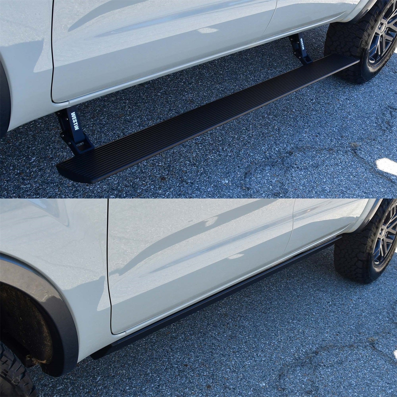 Westin 29 - 24155 2019 - 2024 Ford Ranger Pro - e Electric Running Boards - 72 in. Long - Rugged Truck Gear
