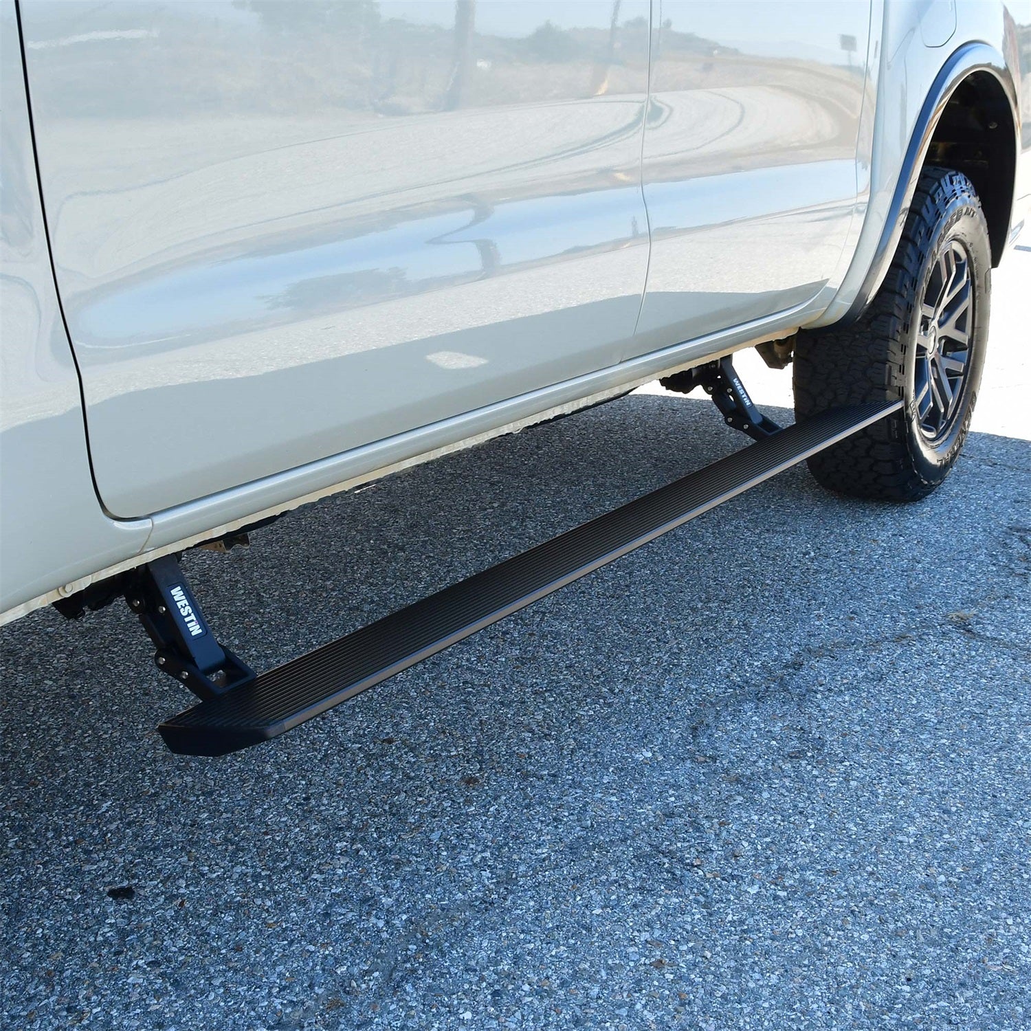 Westin 29 - 24155 2019 - 2024 Ford Ranger Pro - e Electric Running Boards - 72 in. Long - Rugged Truck Gear