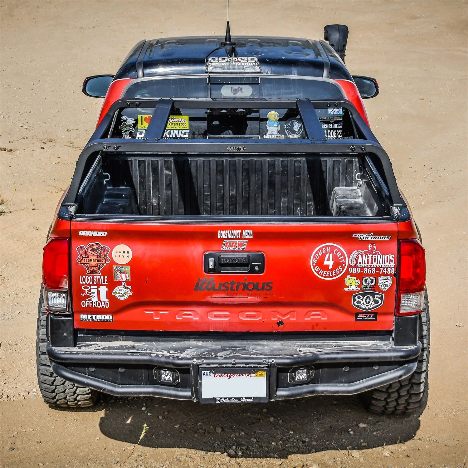 Westin 51 - 10015 2005 - 2023 Toyota Tacoma Overland Cargo Rack - Rugged Truck Gear