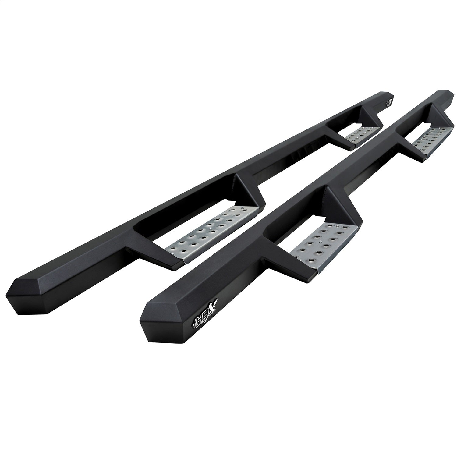 Westin 56 - 119552 2001 - 2019 GMC Sierra 2500/3500 HD HDX Stainless Drop Nerf Step Bars - 72 in. Long - Rugged Truck Gear