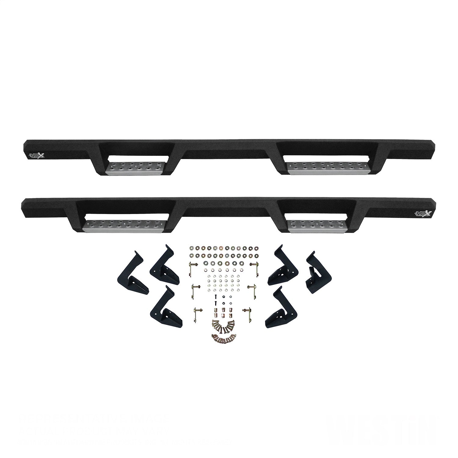 Westin 56 - 135252 2009 - 2014 Ford F150 HDX Stainless Drop Nerf Step Bars - Rugged Truck Gear