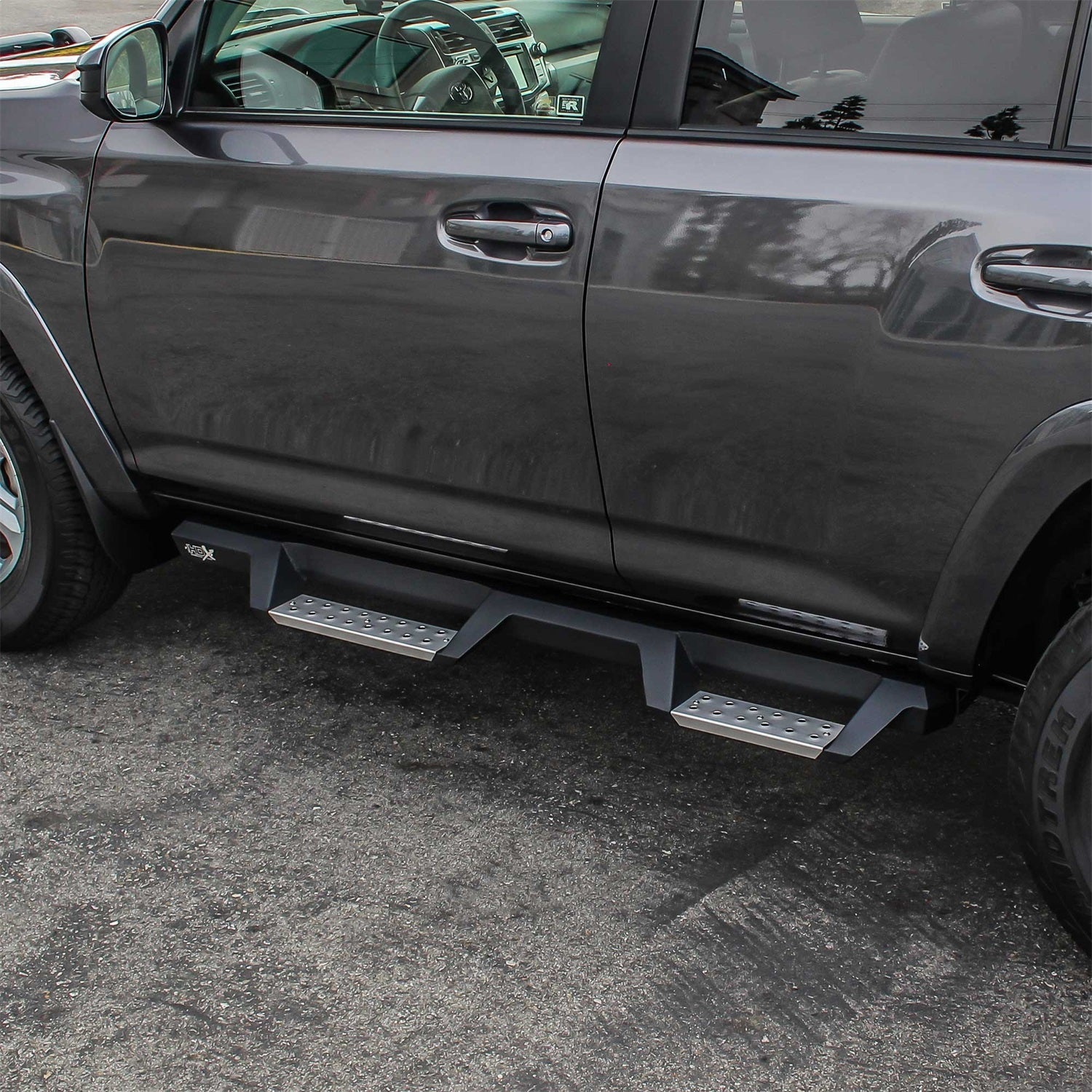 Westin 56 - 138352 2010 - 2023 Toyota 4Runner HDX Stainless Drop Nerf Step Bars - 70 in. Long - Rugged Truck Gear