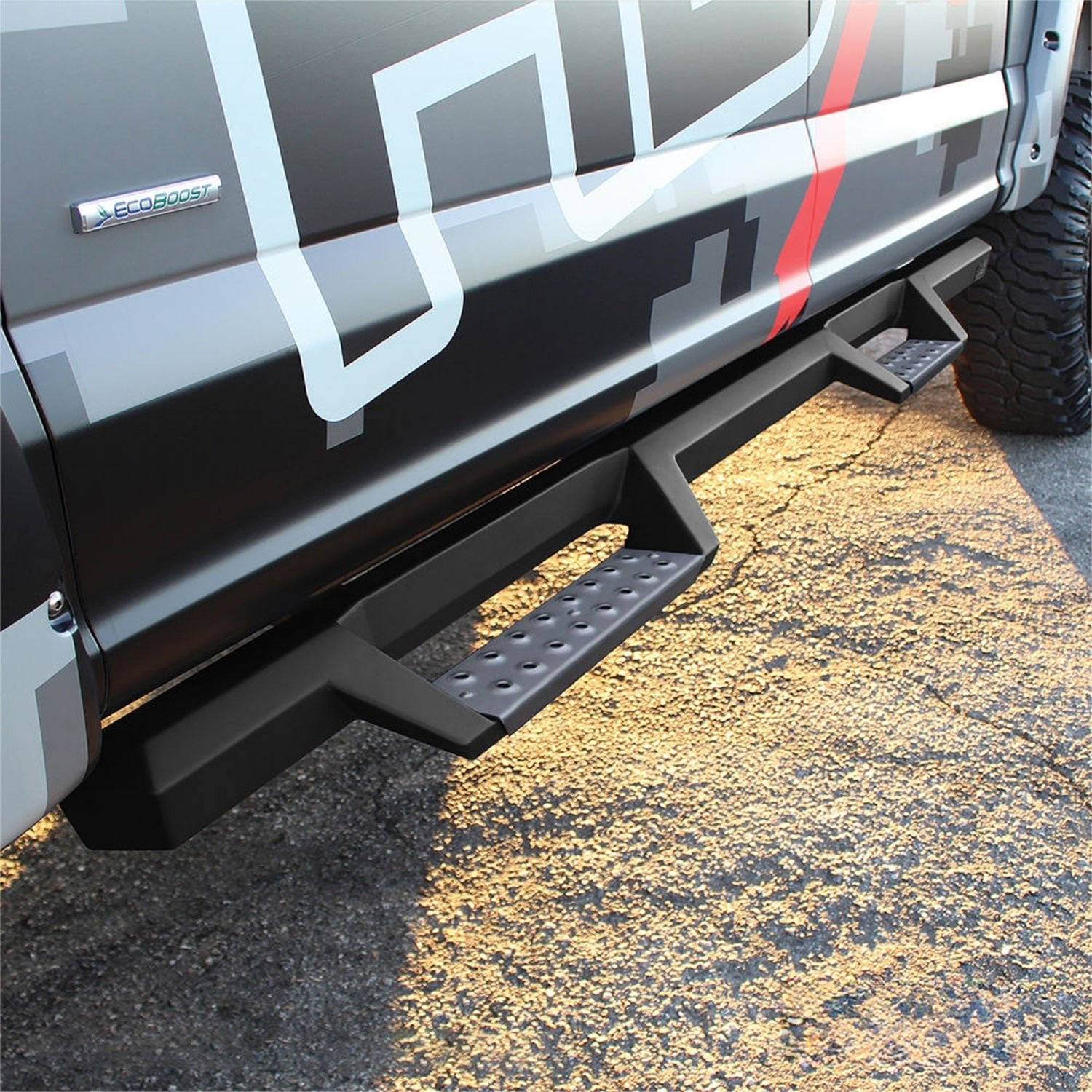 Westin 56 - 139452 2015 - 2023 Ford F150 HDX Stainless Drop Nerf Step Bars - 72 in. Long - Rugged Truck Gear