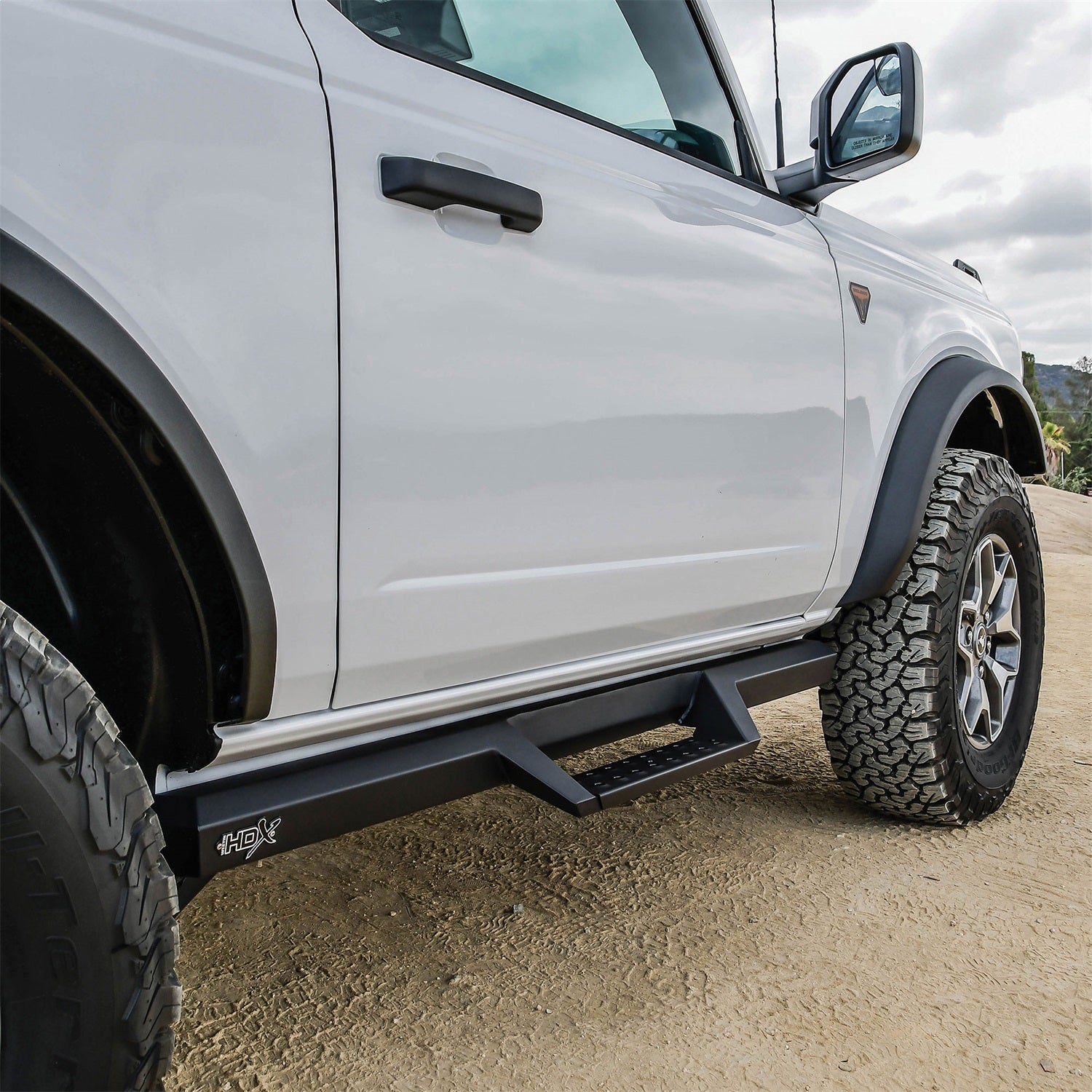 Westin 56 - 14185 2021 - 2023 Ford Bronco HDX Drop Nerf Step Bars - 72 in. Long - Rugged Truck Gear