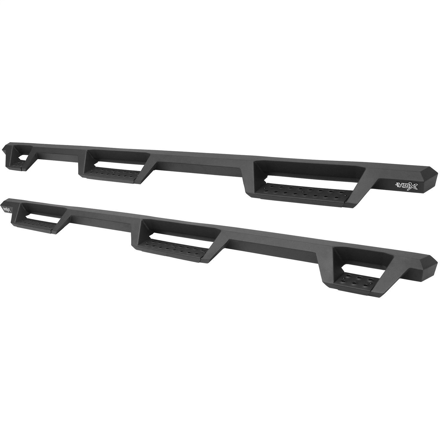 Westin 56 - 534015 1999 - 2016 Ford F250/F350 Super Duty HDX Drop Wheel - to - Wheel Nerf Step Bars - 80 in. Long - Rugged Truck Gear