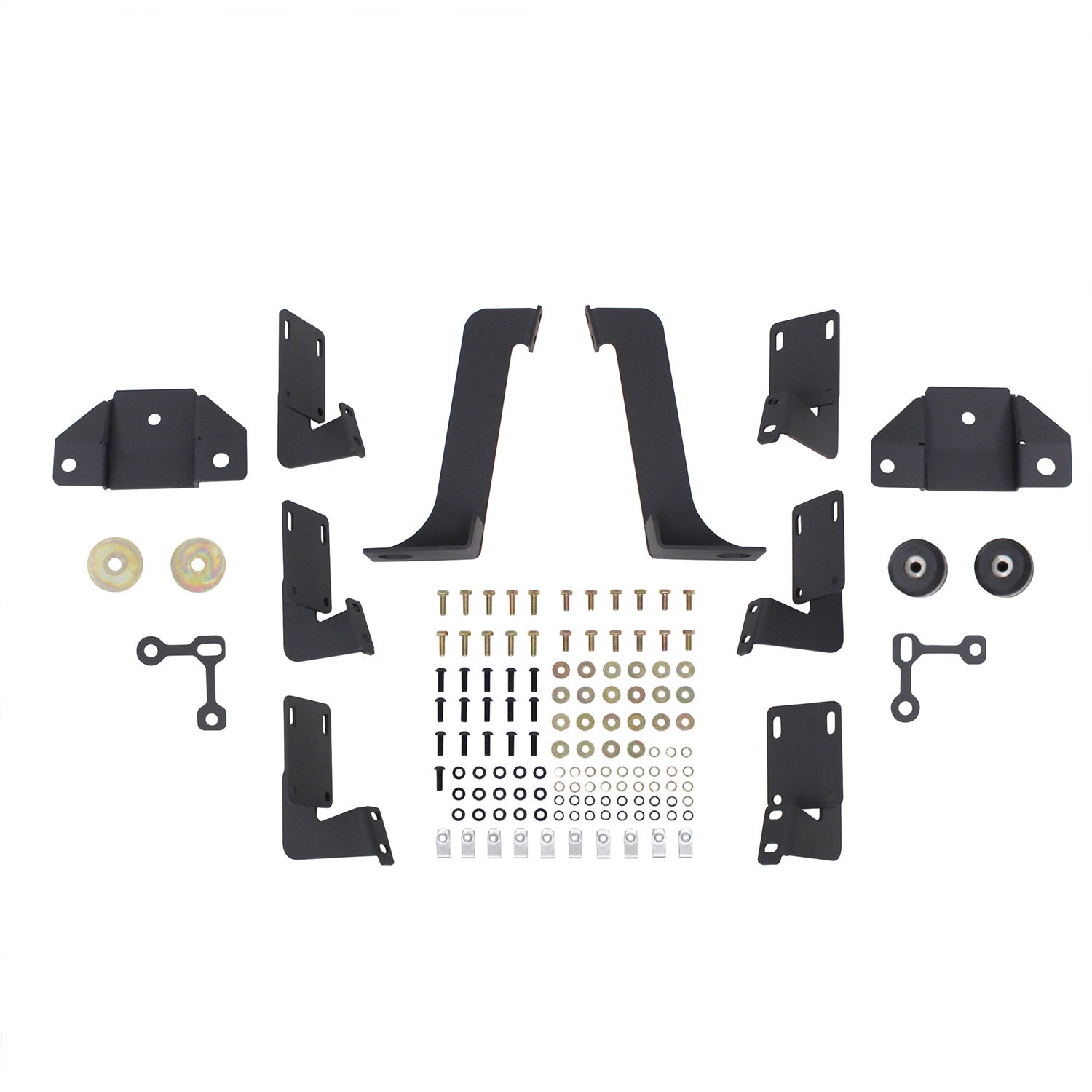 Westin 56 - 534015 1999 - 2016 Ford F250/F350 Super Duty HDX Drop Wheel - to - Wheel Nerf Step Bars - 80 in. Long - Rugged Truck Gear