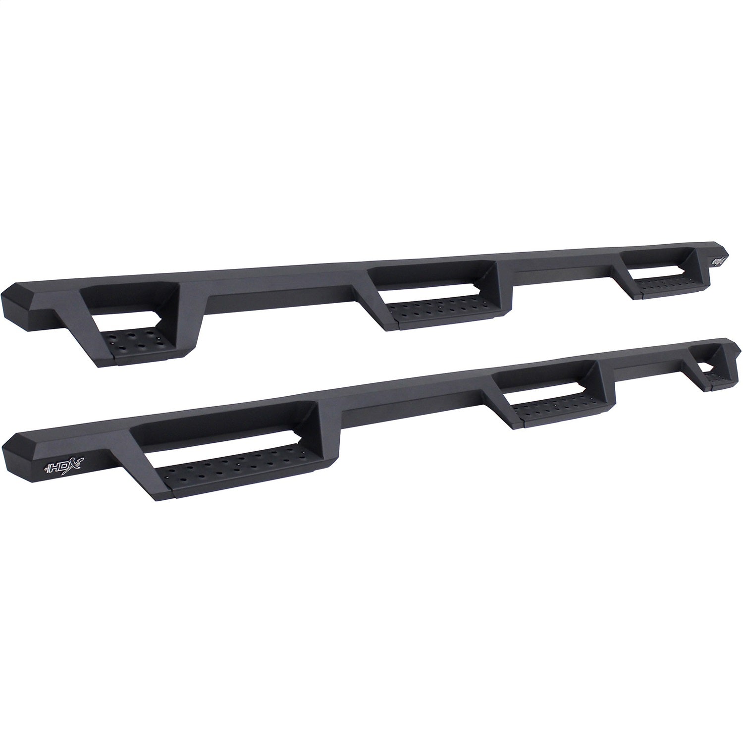 Westin 56 - 534015 1999 - 2016 Ford F250/F350 Super Duty HDX Drop Wheel - to - Wheel Nerf Step Bars - 80 in. Long - Rugged Truck Gear