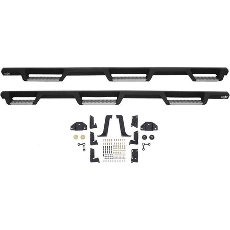 Westin 56 - 5340152 1999 - 2016 Ford F250/F350 Super Duty HDX Stainless Drop Wheel - to - Wheel Nerf Step Bars - 80 in. Long - Rugged Truck Gear