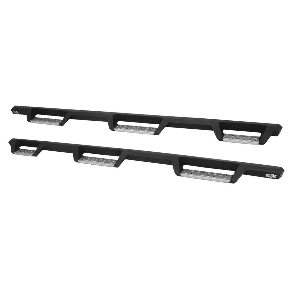 Westin 56 - 5340152 1999 - 2016 Ford F250/F350 Super Duty HDX Stainless Drop Wheel - to - Wheel Nerf Step Bars - 80 in. Long - Rugged Truck Gear