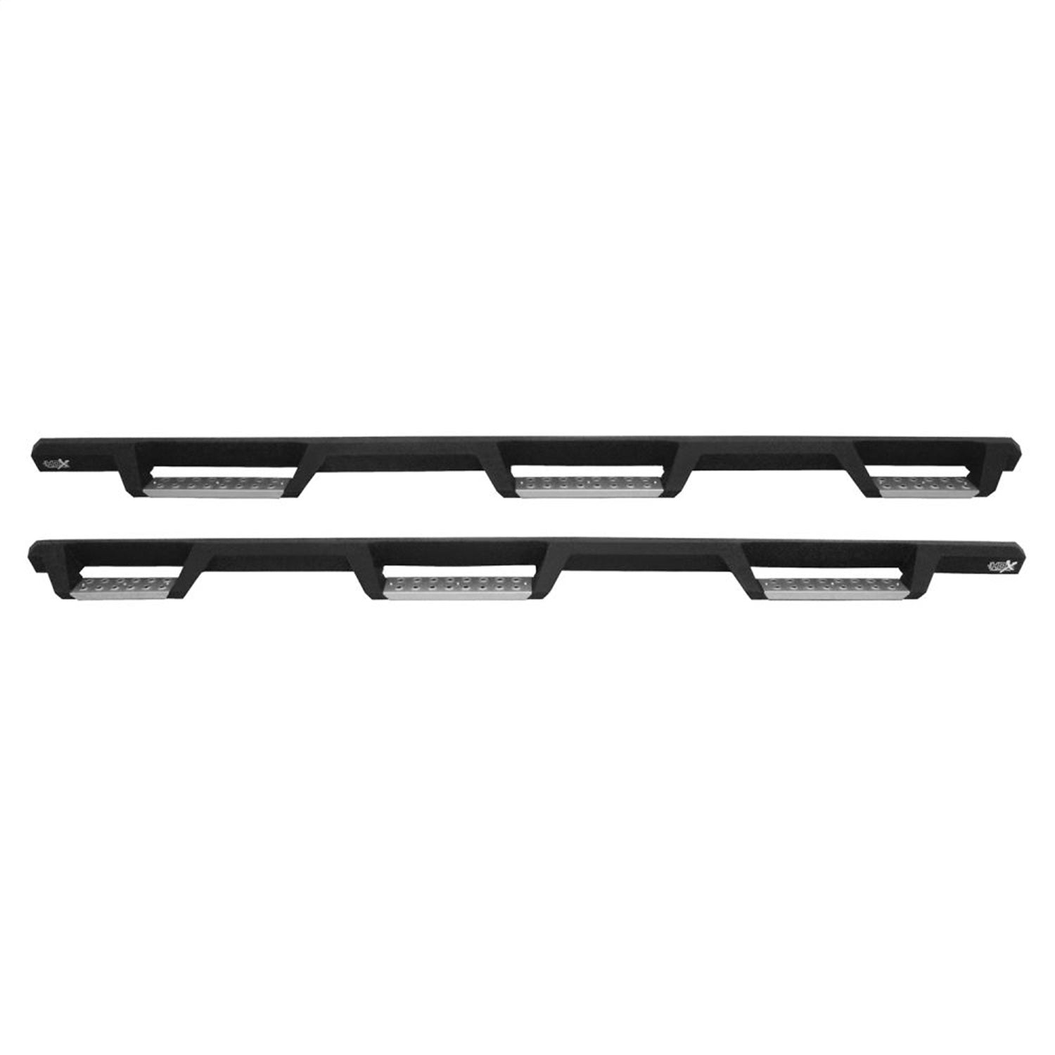 Westin 56 - 5340152 1999 - 2016 Ford F250/F350 Super Duty HDX Stainless Drop Wheel - to - Wheel Nerf Step Bars - 80 in. Long - Rugged Truck Gear