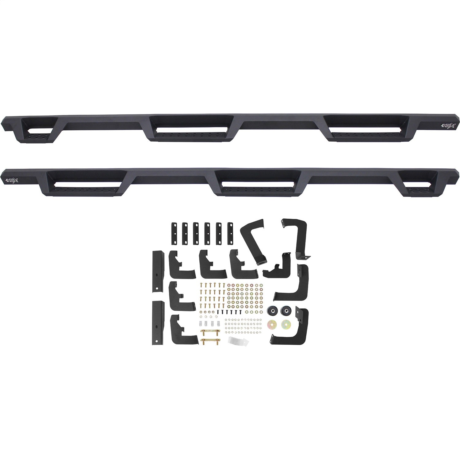 Westin 56 - 534025 2017 - 2022 Ford F250/F350 Super Duty HDX Drop Wheel - to - Wheel Nerf Step Bars - Rugged Truck Gear