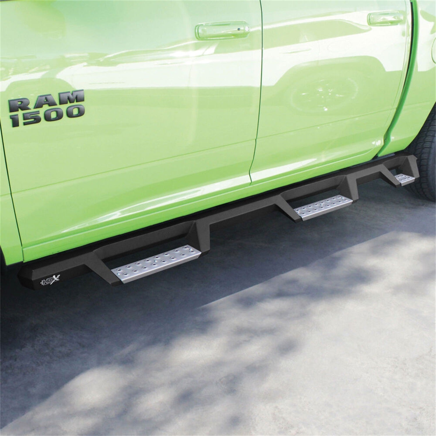 Westin 56 - 5343152 2009 - 2023 Dodge Ram 1500 HDX Stainless Drop Wheel - to - Wheel Nerf Step Bars - Rugged Truck Gear