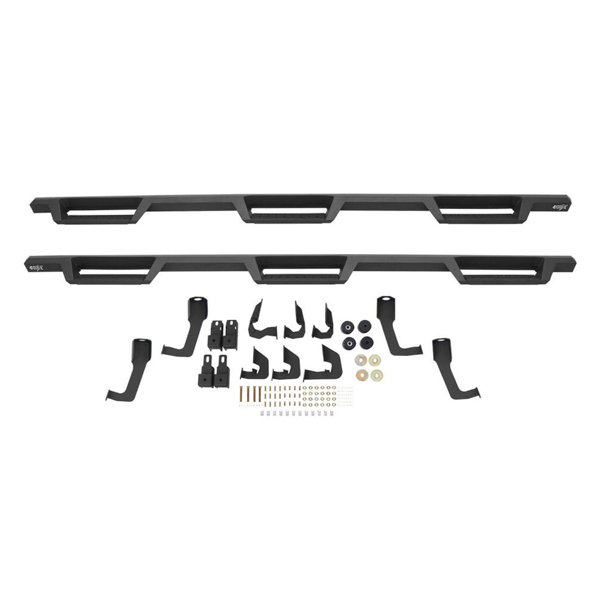 Westin 56 - 534325 2009 - 2010 Dodge Ram 1500 HDX Drop Wheel - to - Wheel Nerf Step Bars - 72 in. Long - Rugged Truck Gear