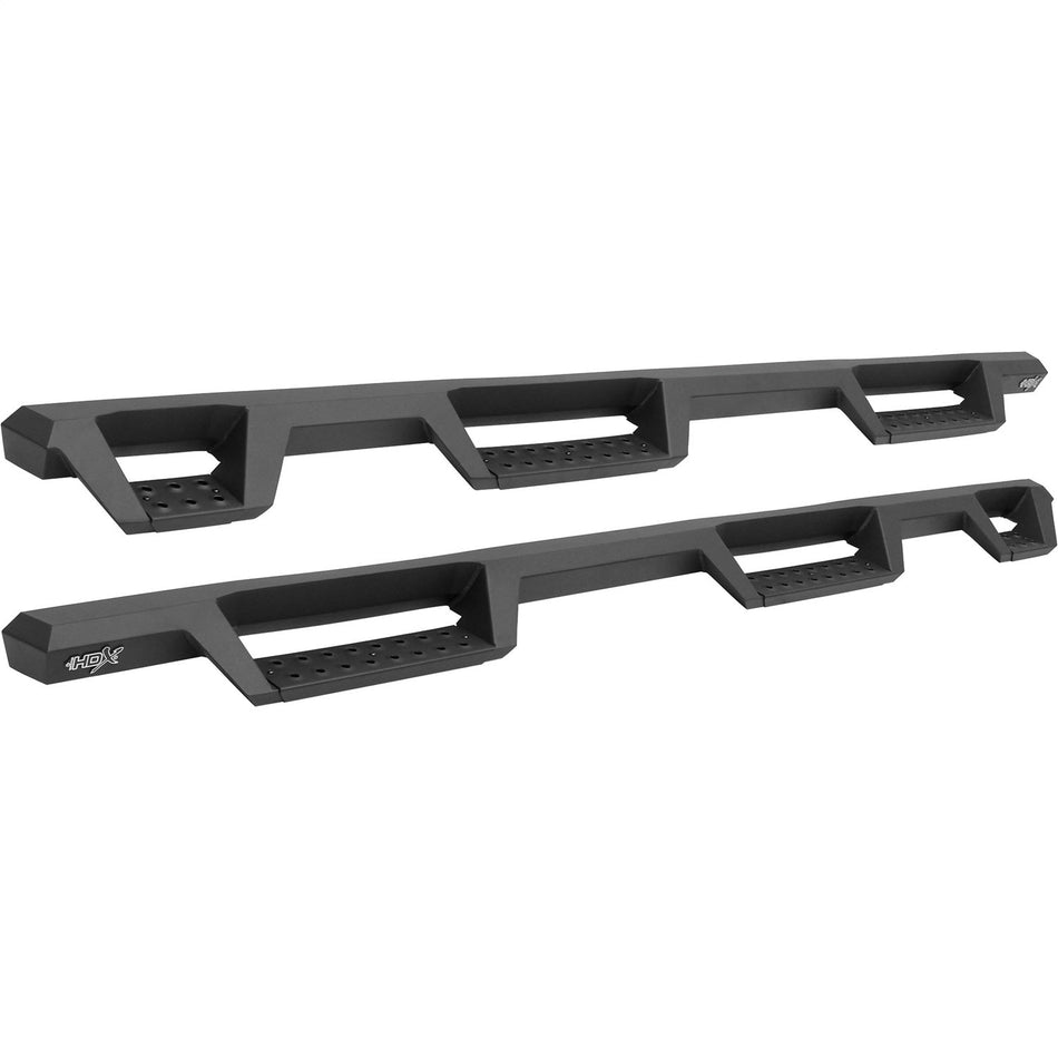 Westin 56 - 534565 2007 - 2018 GMC Sierra 1500 HDX Drop Wheel - to - Wheel Nerf Step Bars - 80 in. Long - Rugged Truck Gear