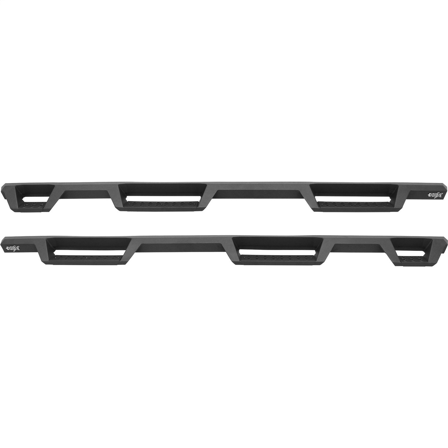 Westin 56 - 534565 2007 - 2018 GMC Sierra 1500 HDX Drop Wheel - to - Wheel Nerf Step Bars - 80 in. Long - Rugged Truck Gear