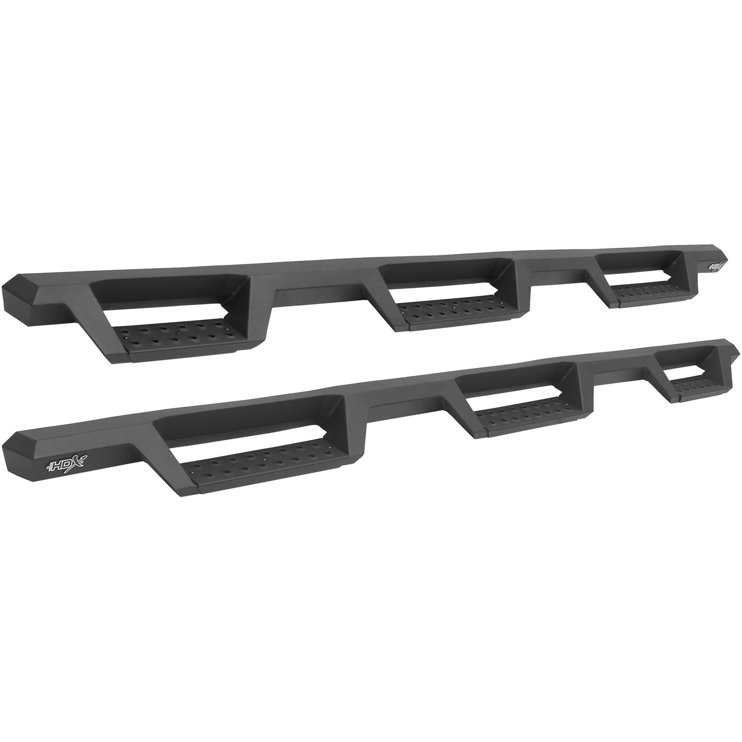 Westin 56 - 534595 2015 - 2019 GMC Sierra 2500/3500 HD HDX Drop Wheel - to - Wheel Nerf Step Bars - 72 in. Long - Rugged Truck Gear