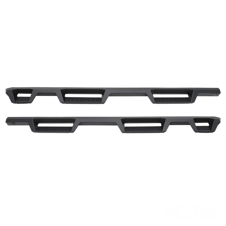 Westin 56 - 534695 2019 - 2023 Chevy Silverado 1500 HDX Drop Wheel - to - Wheel Nerf Step Bars - 72 in. Long - Rugged Truck Gear