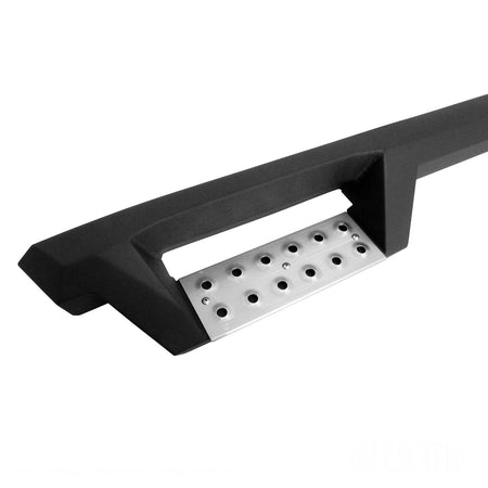 Westin 56 - 5346952 2019 - 2023 GMC Sierra 1500 HDX Stainless Drop Wheel - to - Wheel Nerf Step Bars - 72 in. Long - Rugged Truck Gear
