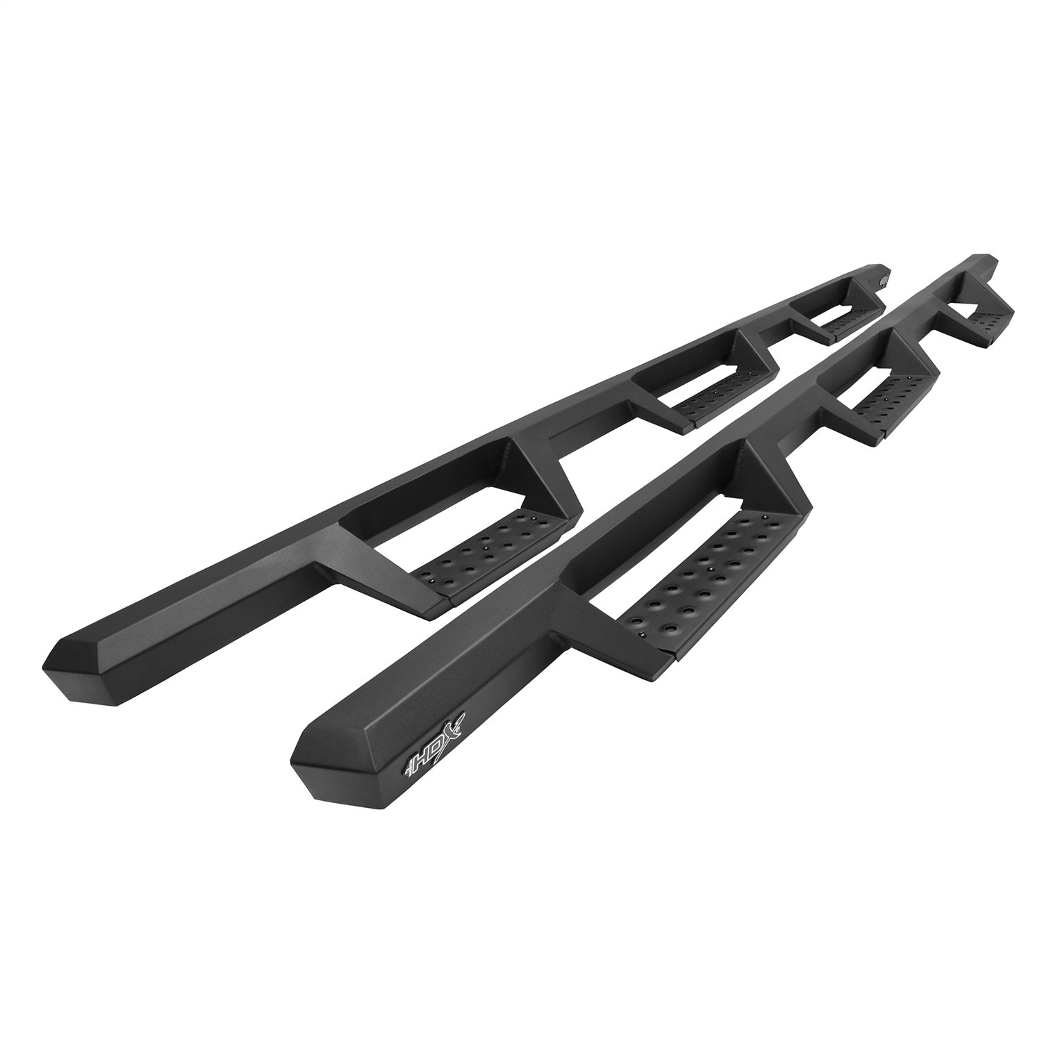 Westin 56 - 534755 2020 - 2023 GMC Sierra 2500/3500 HD HDX Drop Wheel - to - Wheel Nerf Step Bars - 72 in. Long - Rugged Truck Gear