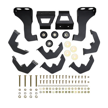 Westin 56 - 534765 2020 - 2023 Chevy Silverado 2500/3500 HD HDX Drop Wheel - to - Wheel Nerf Step Bars - 72 in. Long - Rugged Truck Gear